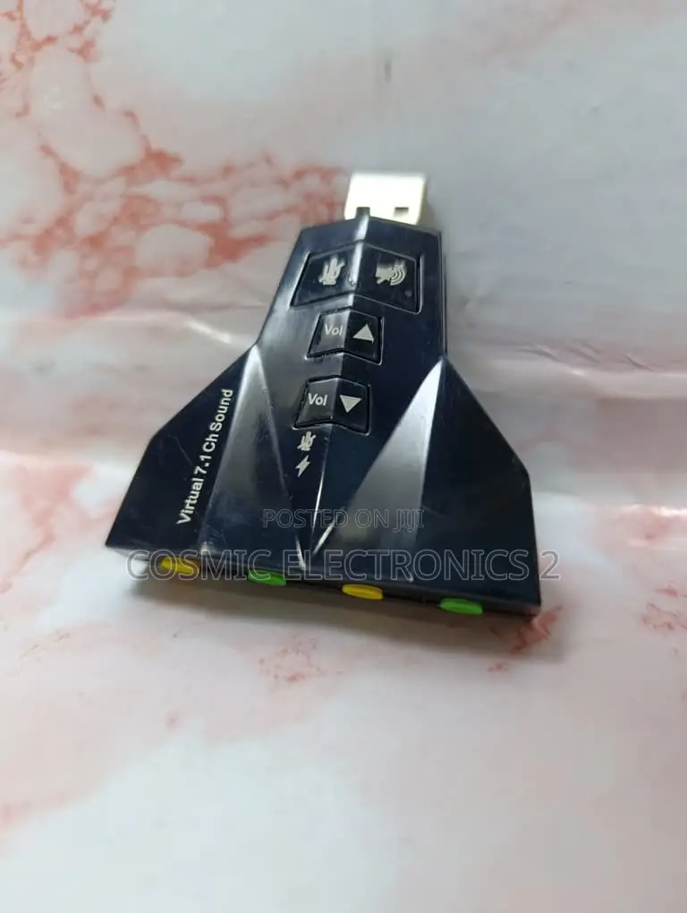 7.1 Channel USB External Sound Card Audio Adapter