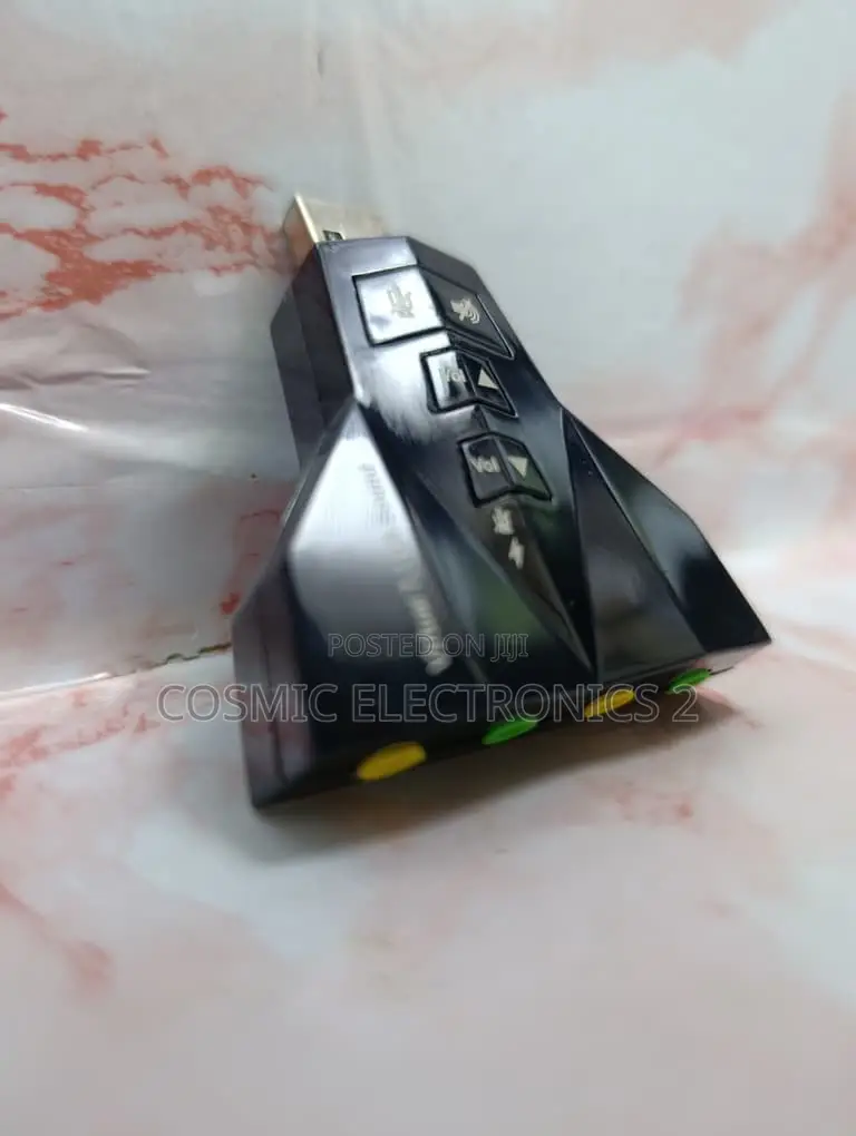 7.1 Channel USB External Sound Card Audio Adapter