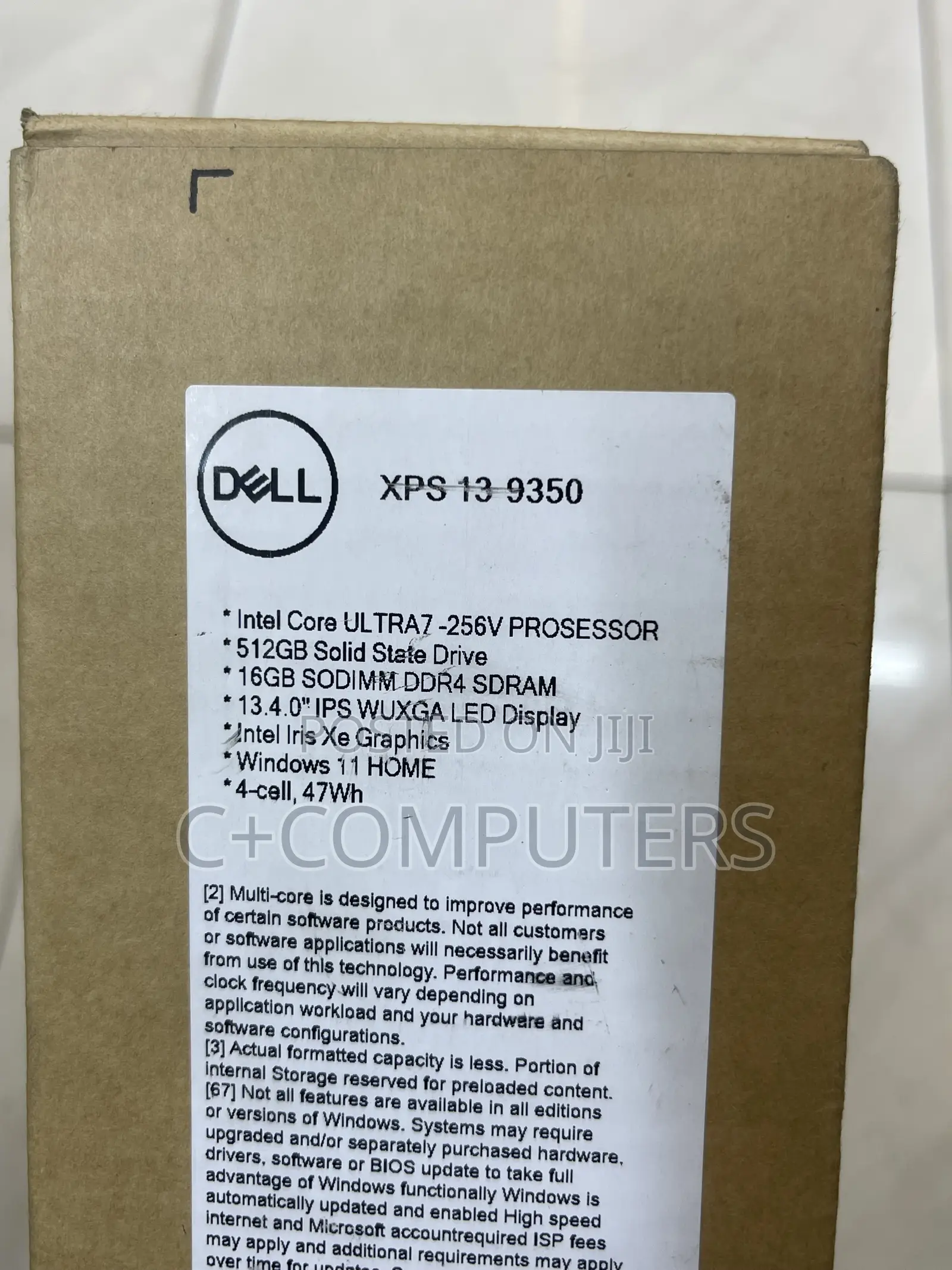 New Laptop Dell XPS 13 (9365) 16GB Intel Core Ultra 7 SSD 512GB