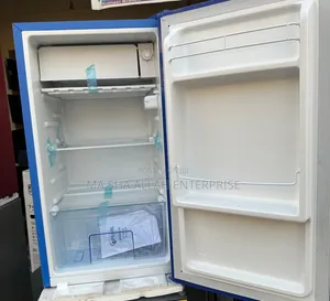 Stylish and Powerful Pearl Single Door Blue Glassed Fridge