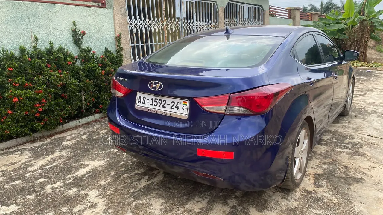 Hyundai Elantra 2013 Blue