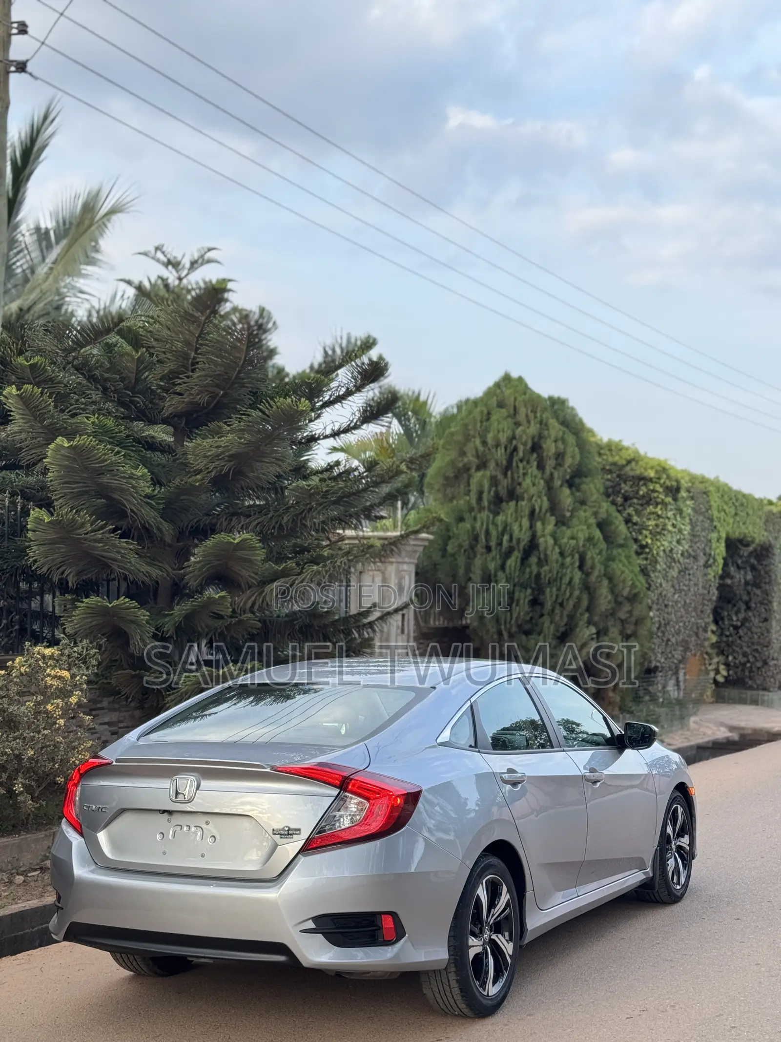 Honda Civic EX Sedan 2018 Gray