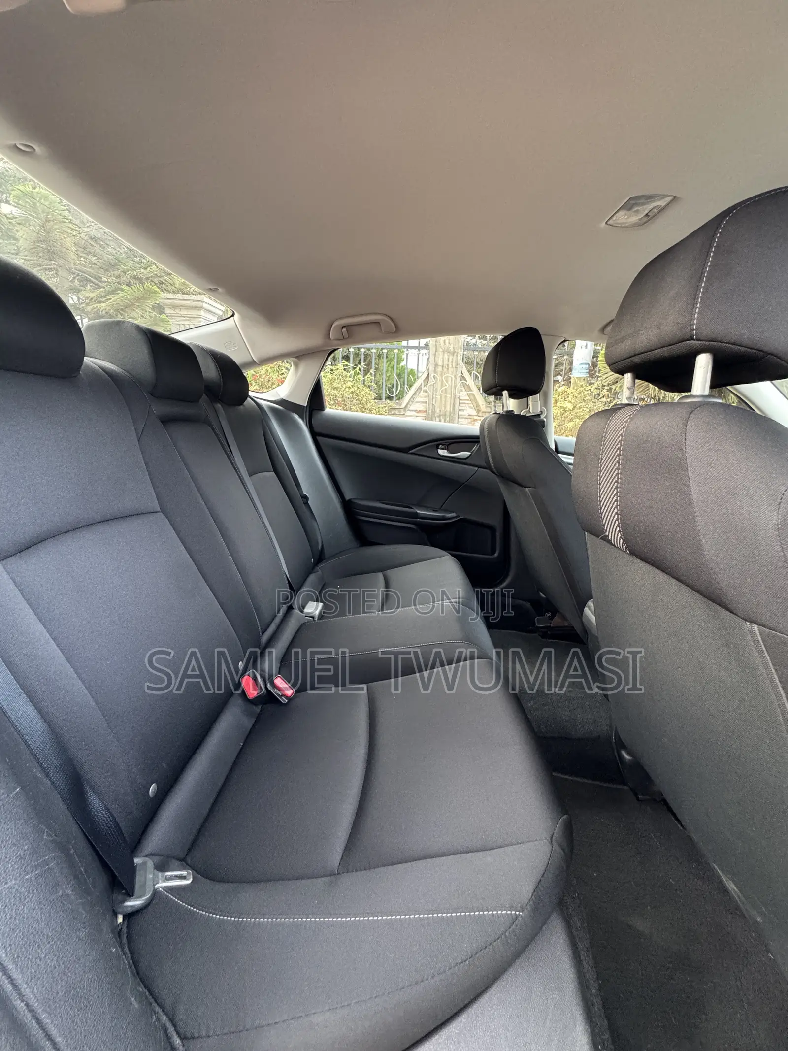 Honda Civic EX Sedan 2018 Gray