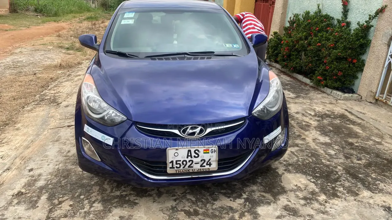 Hyundai Elantra 2013 Blue
