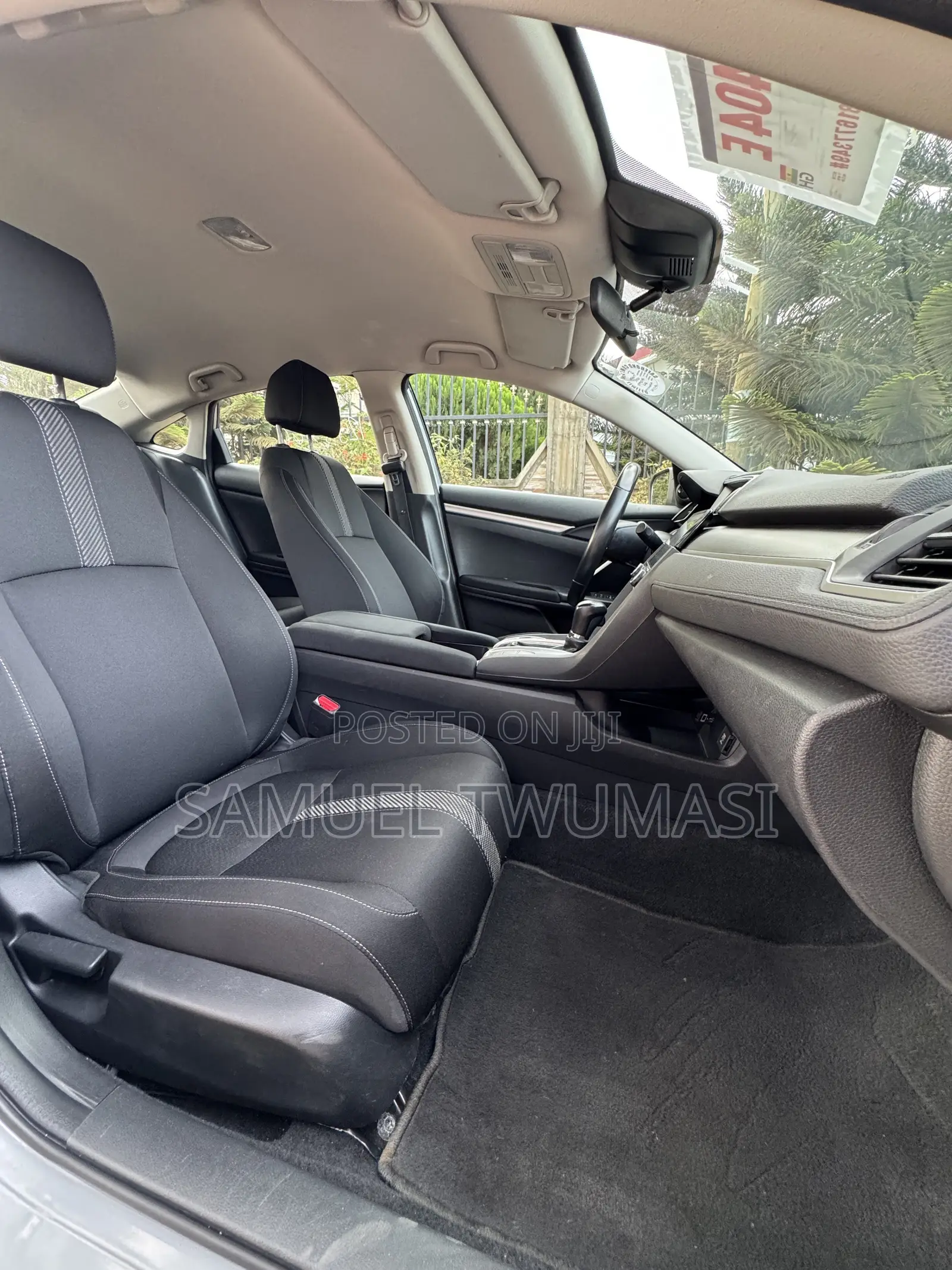 Honda Civic EX Sedan 2018 Gray