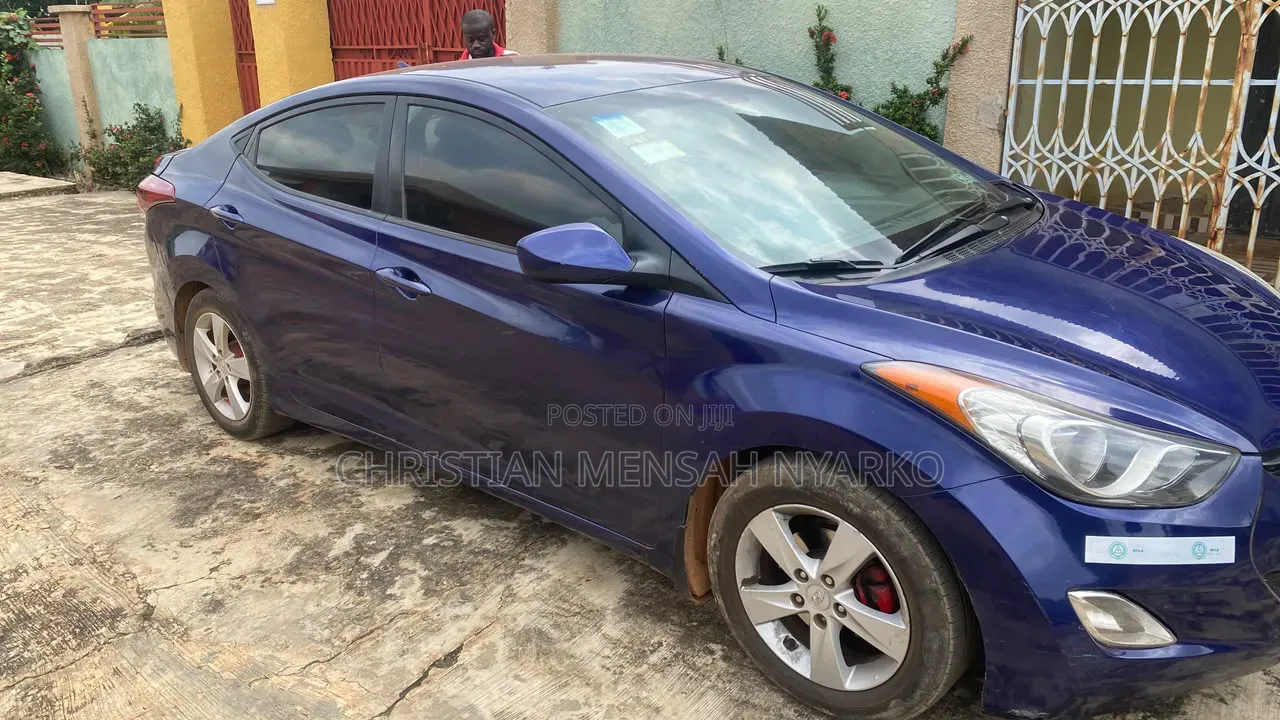 Hyundai Elantra 2013 Blue