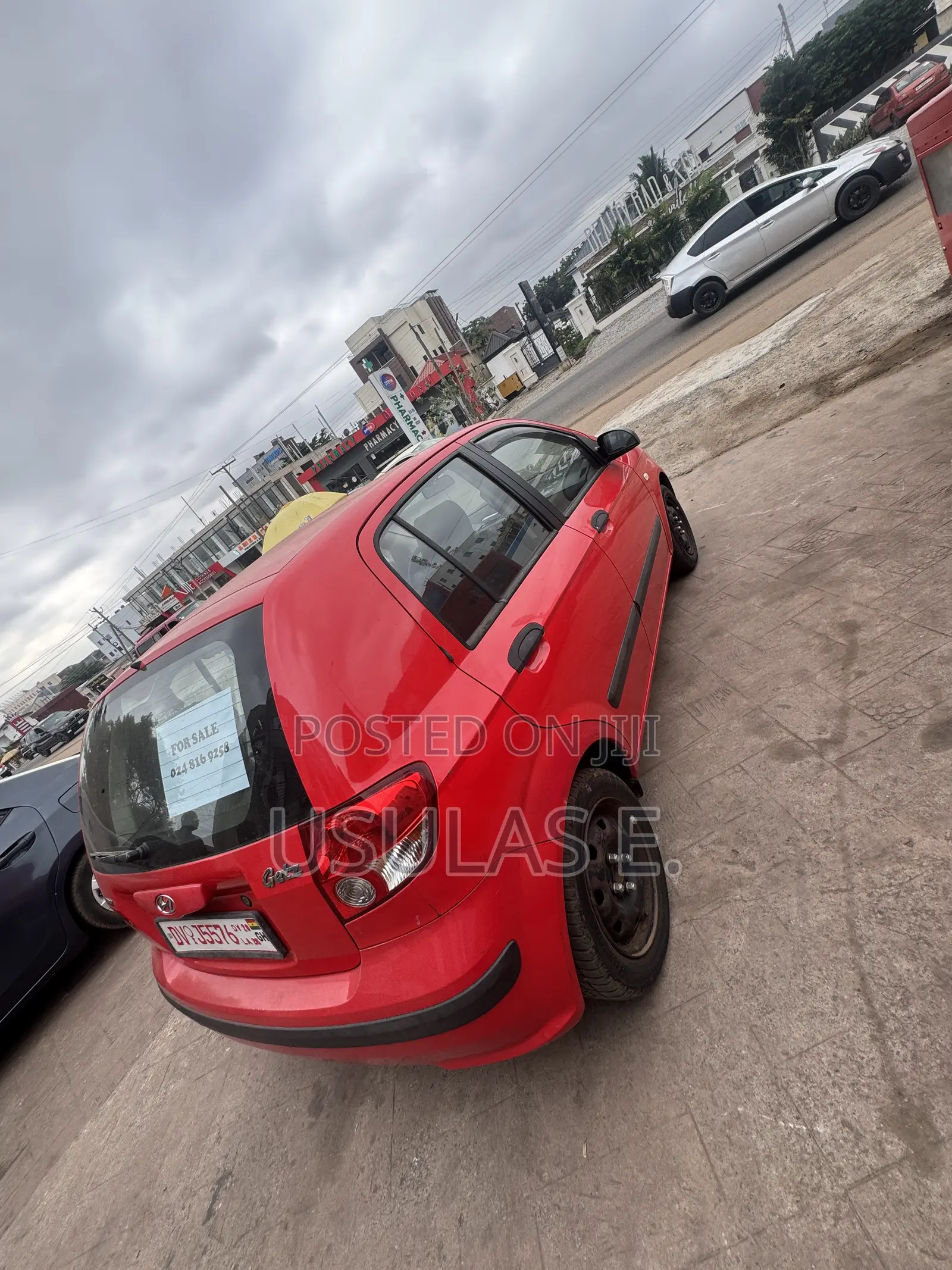 Hyundai Getz 2011 Red