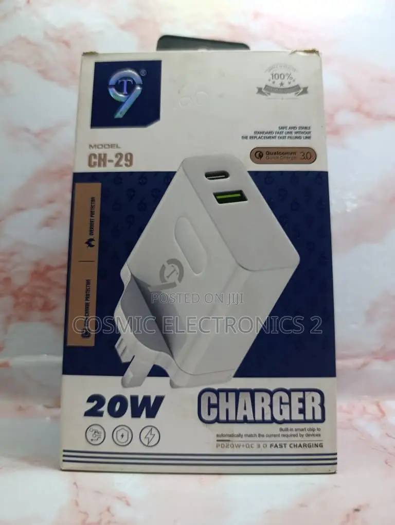9t Ch-29 20w Pd Qc 3.0 Super Fast Charger