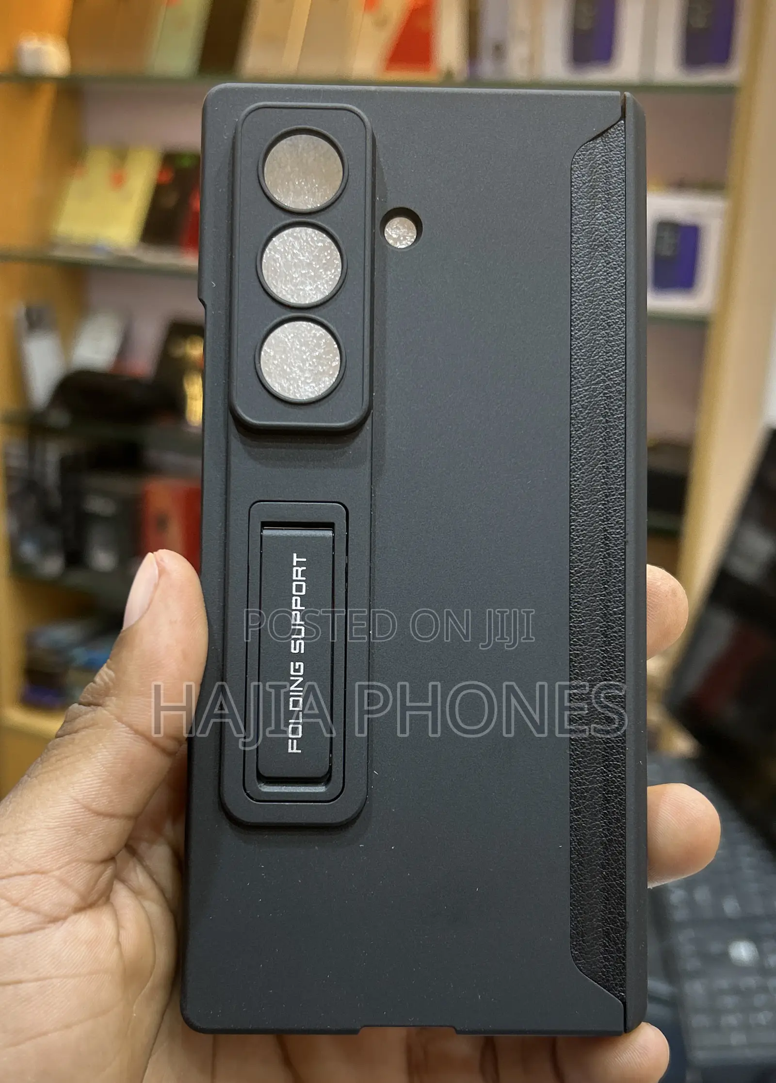Black Z Fold 8 Ultra Full Case