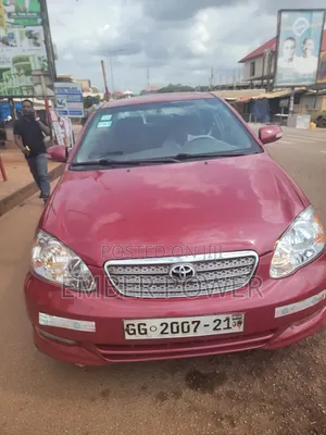 Toyota Corolla 2006 Red