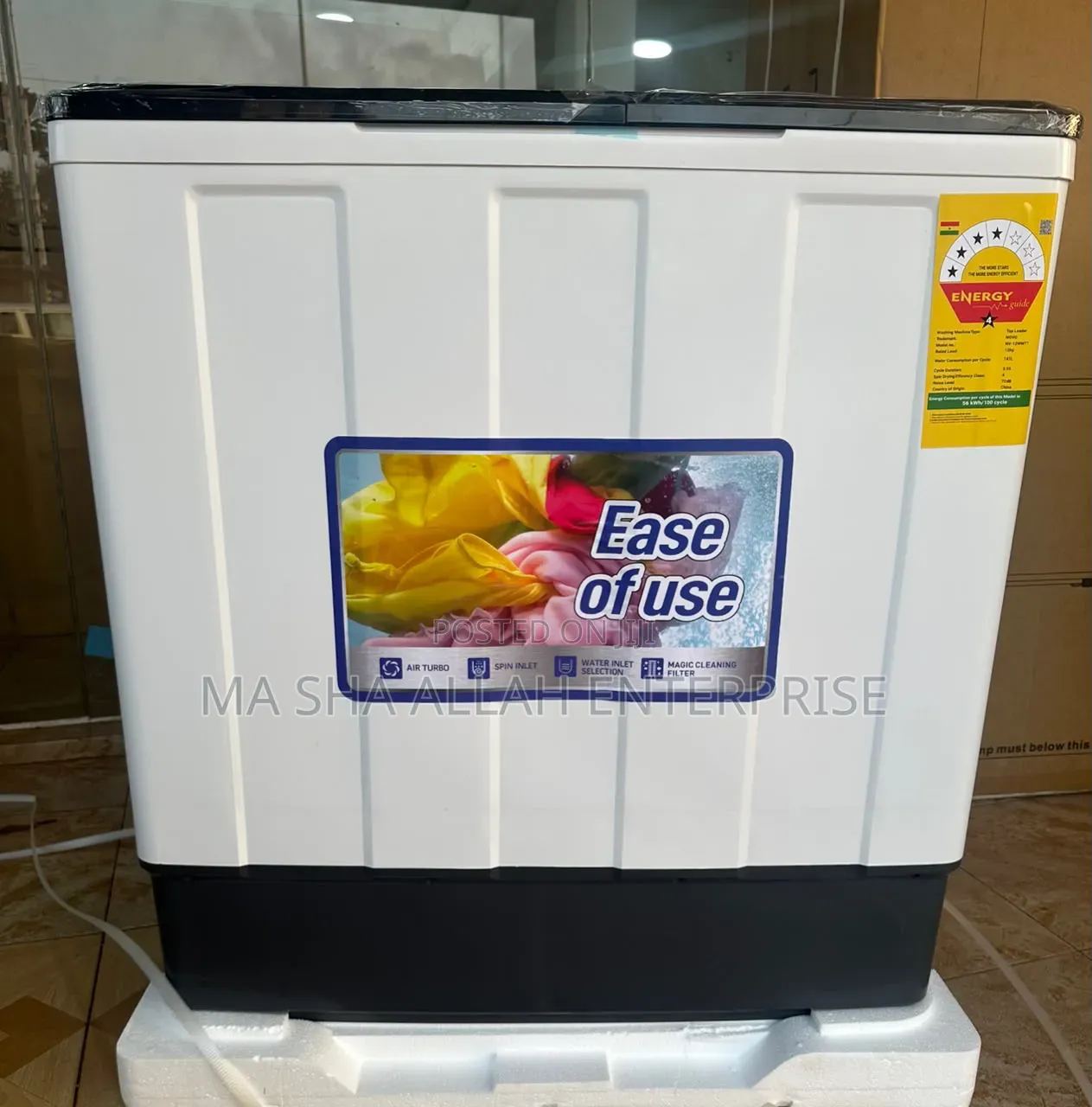 Powerful and Efficient 11kg Novo Washing Machine