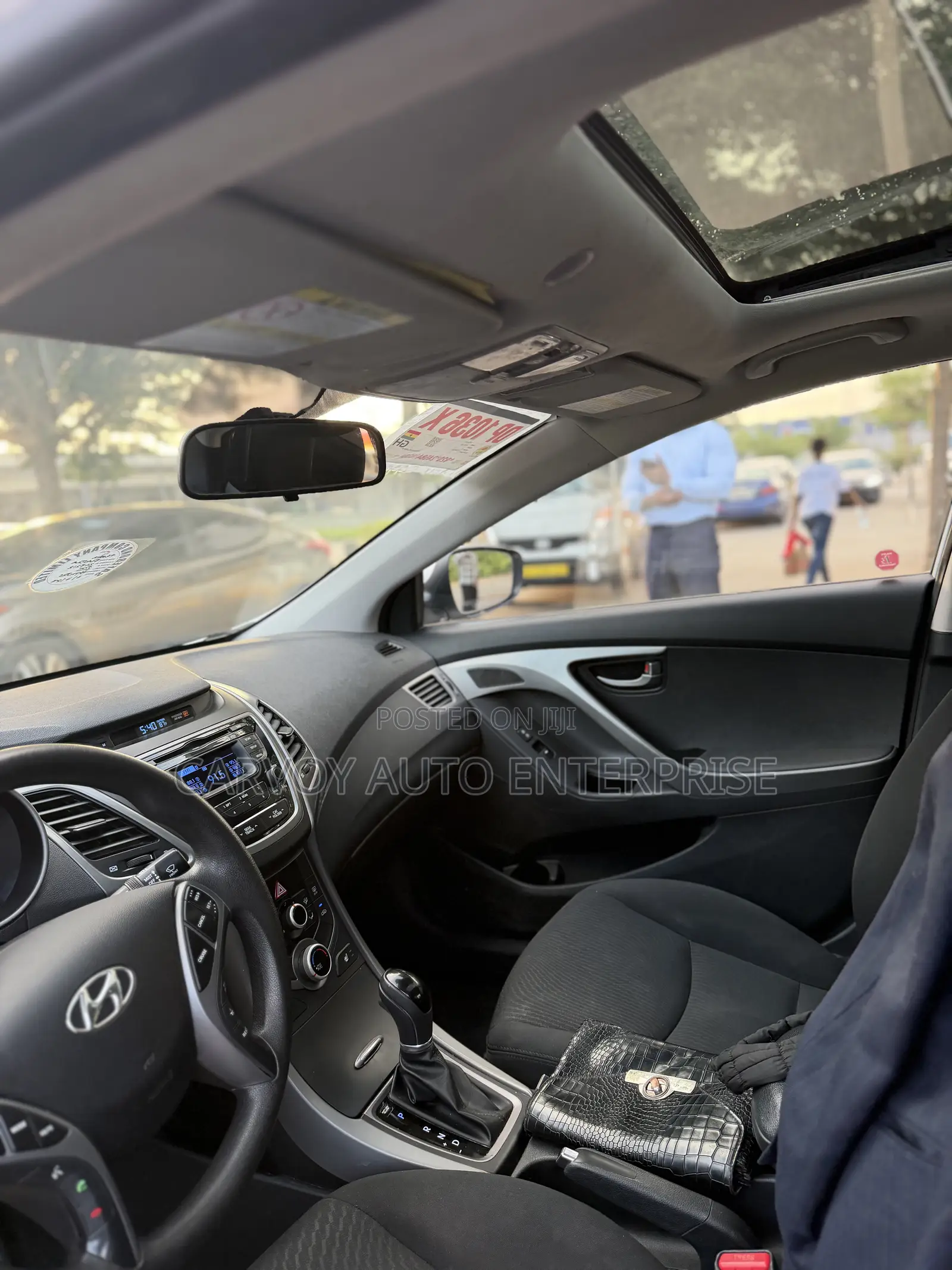 Hyundai Elantra Sport PZEV 4dr Sedan (2.0L 4cyl 6A) 2015 White