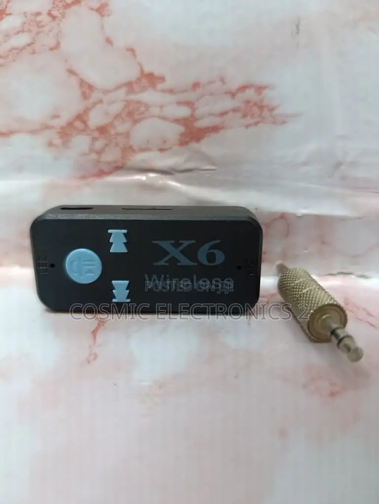 X6 Bluetooth Car Music Receiver Wireless Audio Adapter