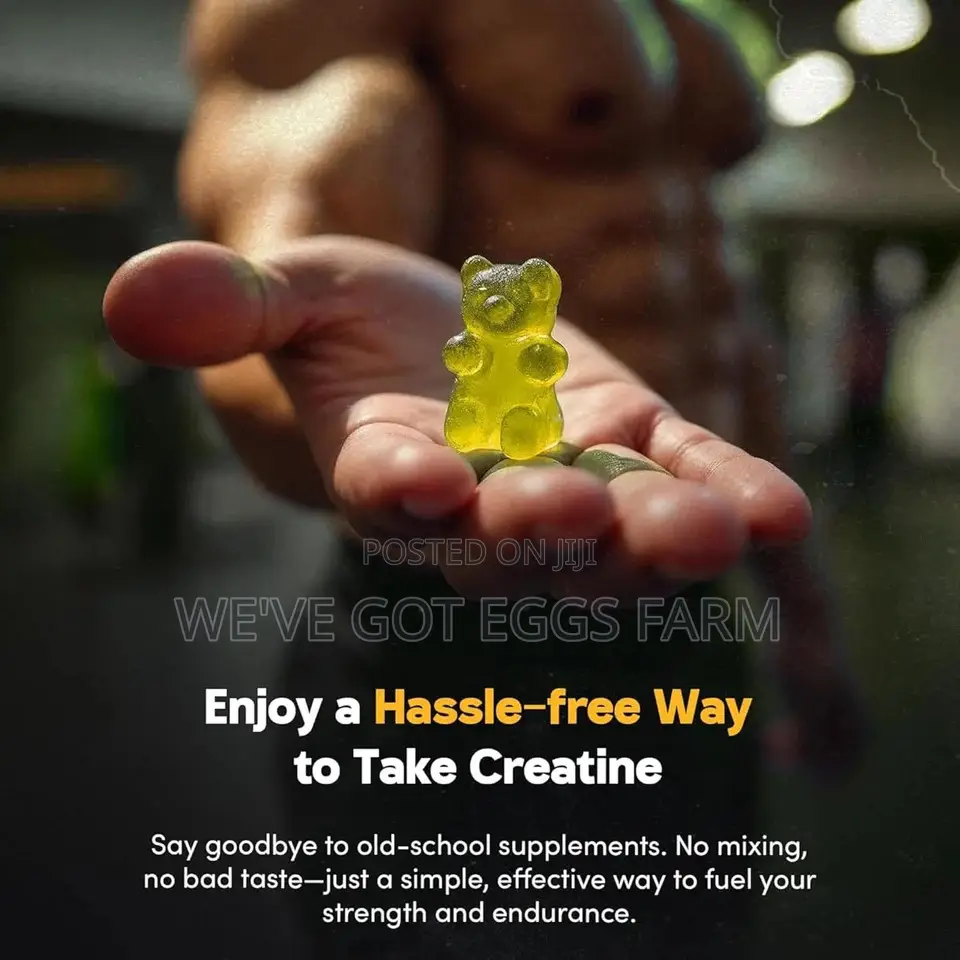 Supplmnt. Creatine 5000mg Gummies UK Imported Available Now