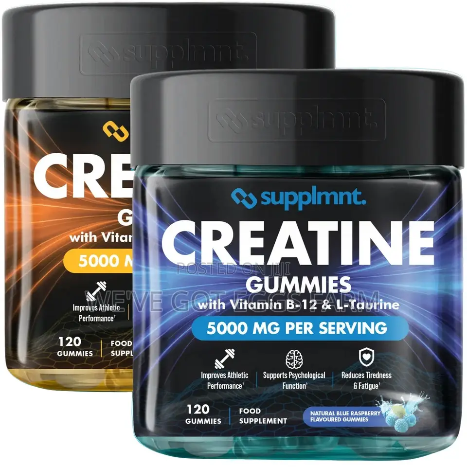 Supplmnt. Creatine 5000mg Gummies UK Imported Available Now