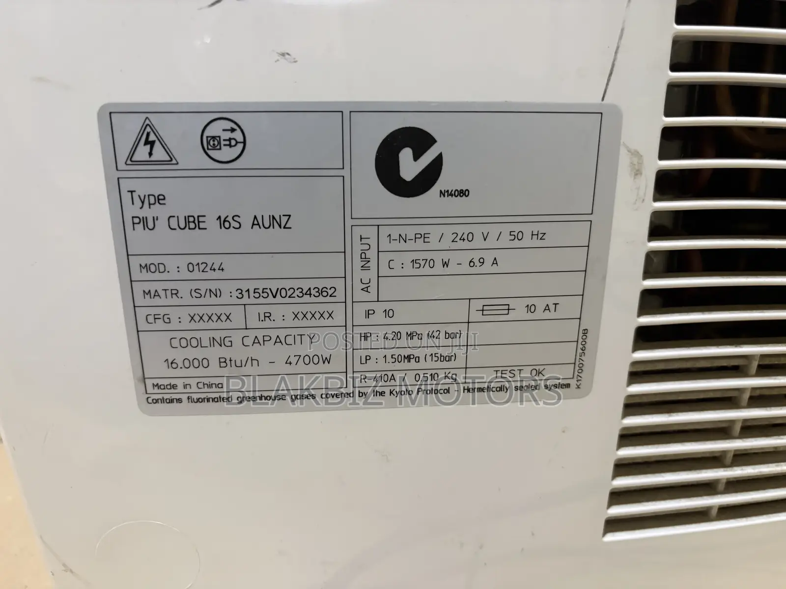 Olimpia Splendid Piu Cube 16S Portable AC 2hp
