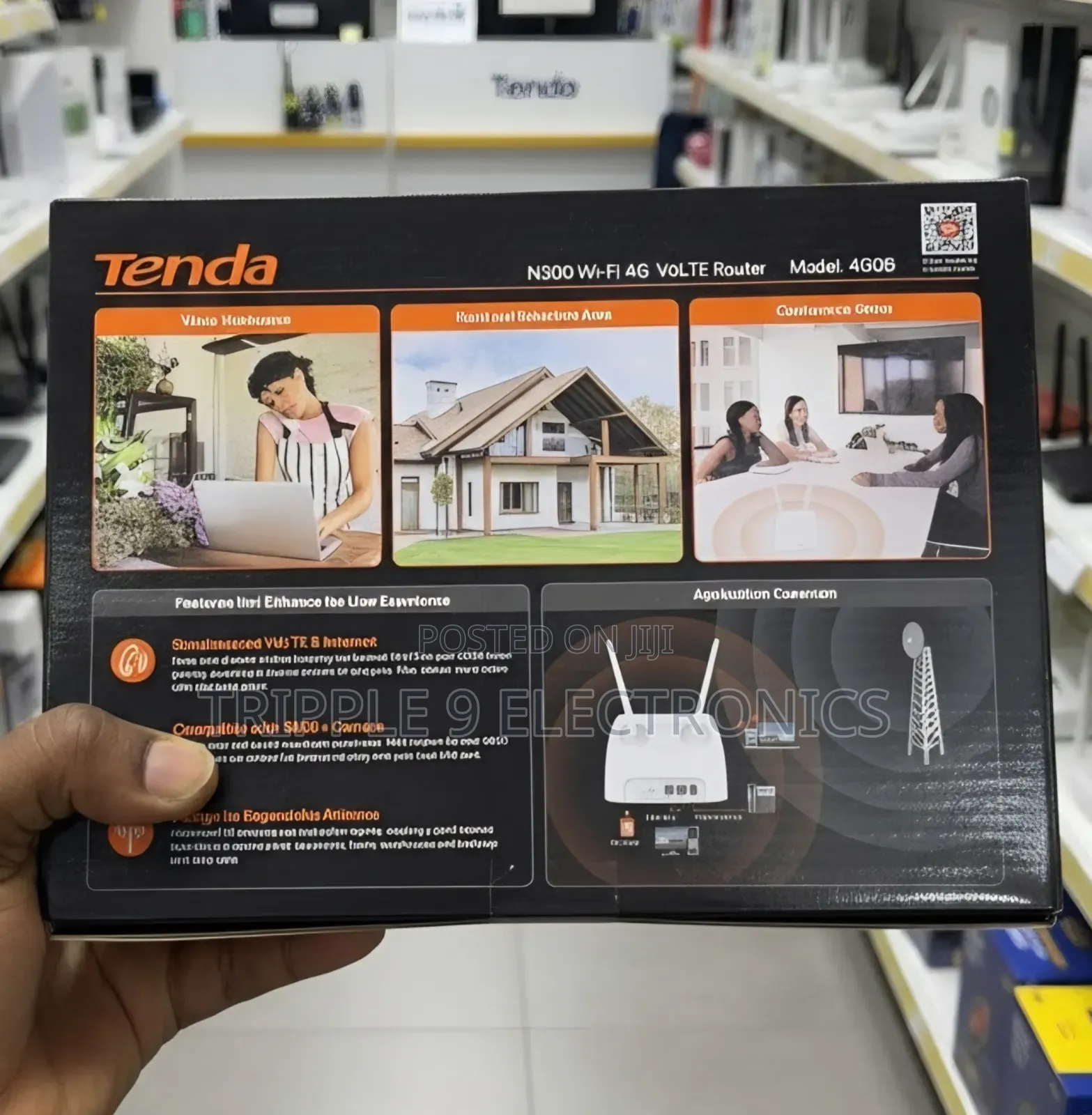 4G LTE N300 Internet and Voice Universal Router.
