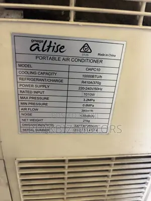 Omega Altise 1.5hp AC