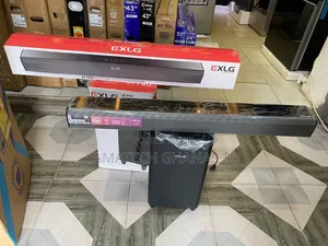 Exlg Powerful 2000w 2.1ch Wireless Bluetooth Soundbar With Woofer
