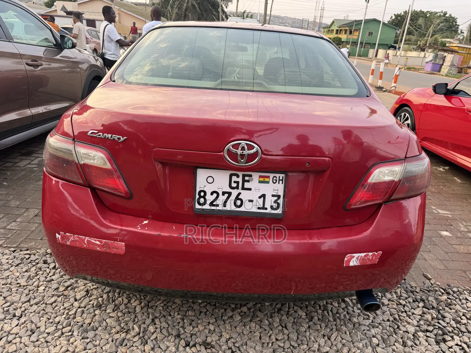 Toyota Camry LE 4dr Sedan (2.4L 4cyl 5A) 2007 Red