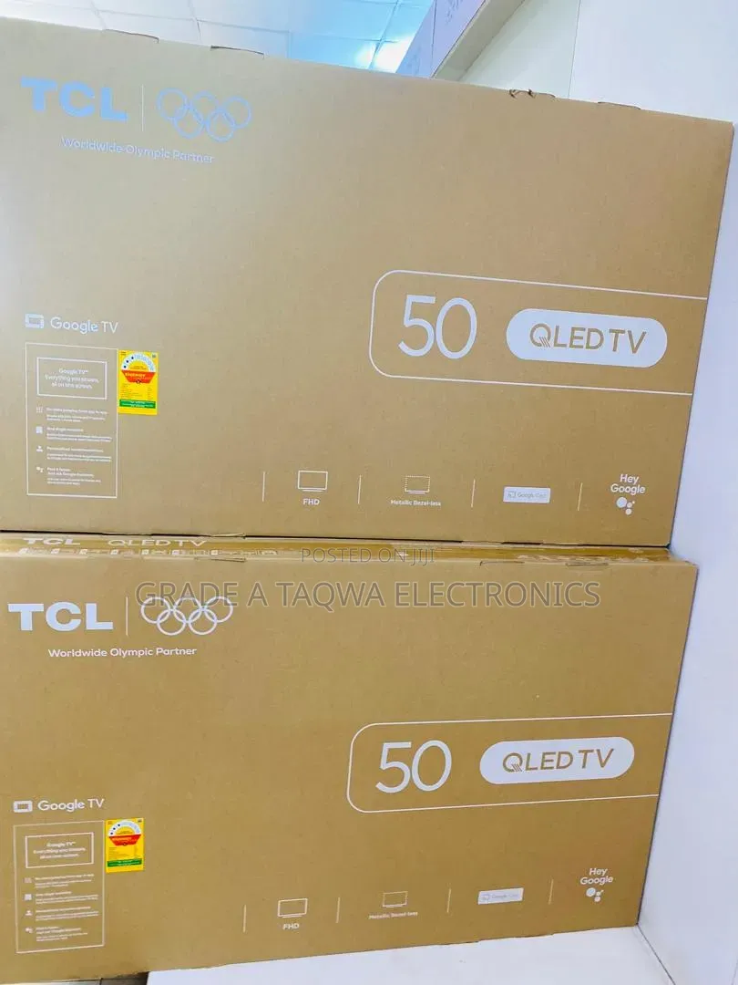 Slim Modle TCL 50-Inch QLED Google TV