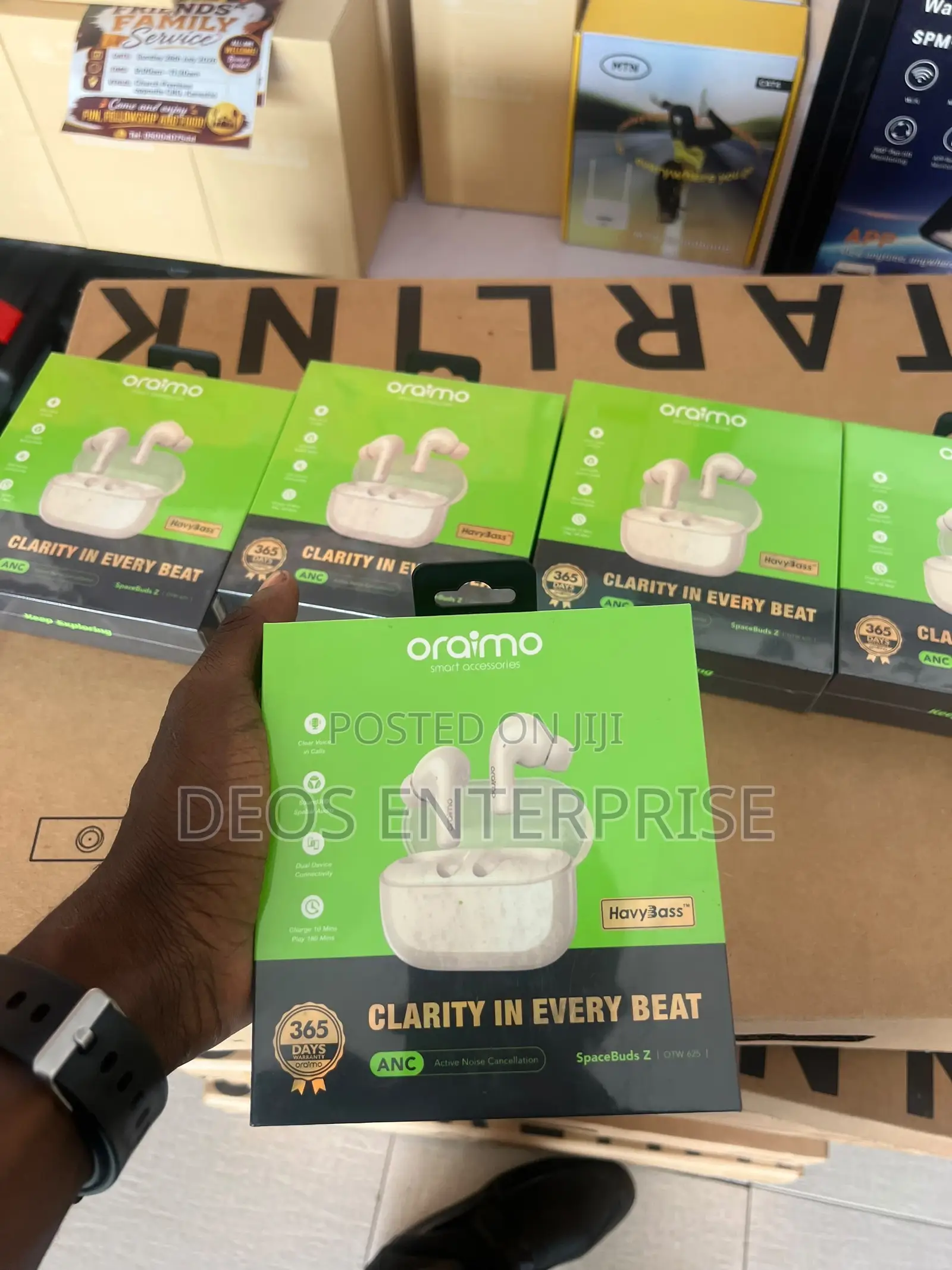 Oraimo SpaceBuds Z Deep Bass X