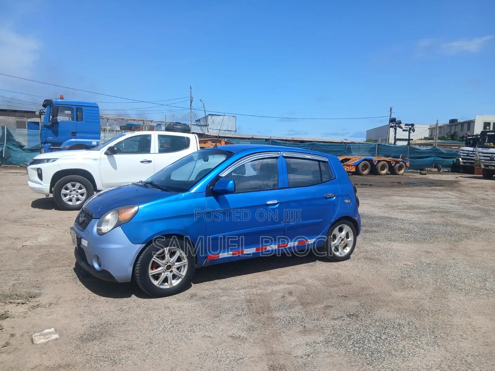 Kia Morning 2008 Blue