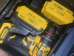 Large Battery Drilling Machine 128 Volts