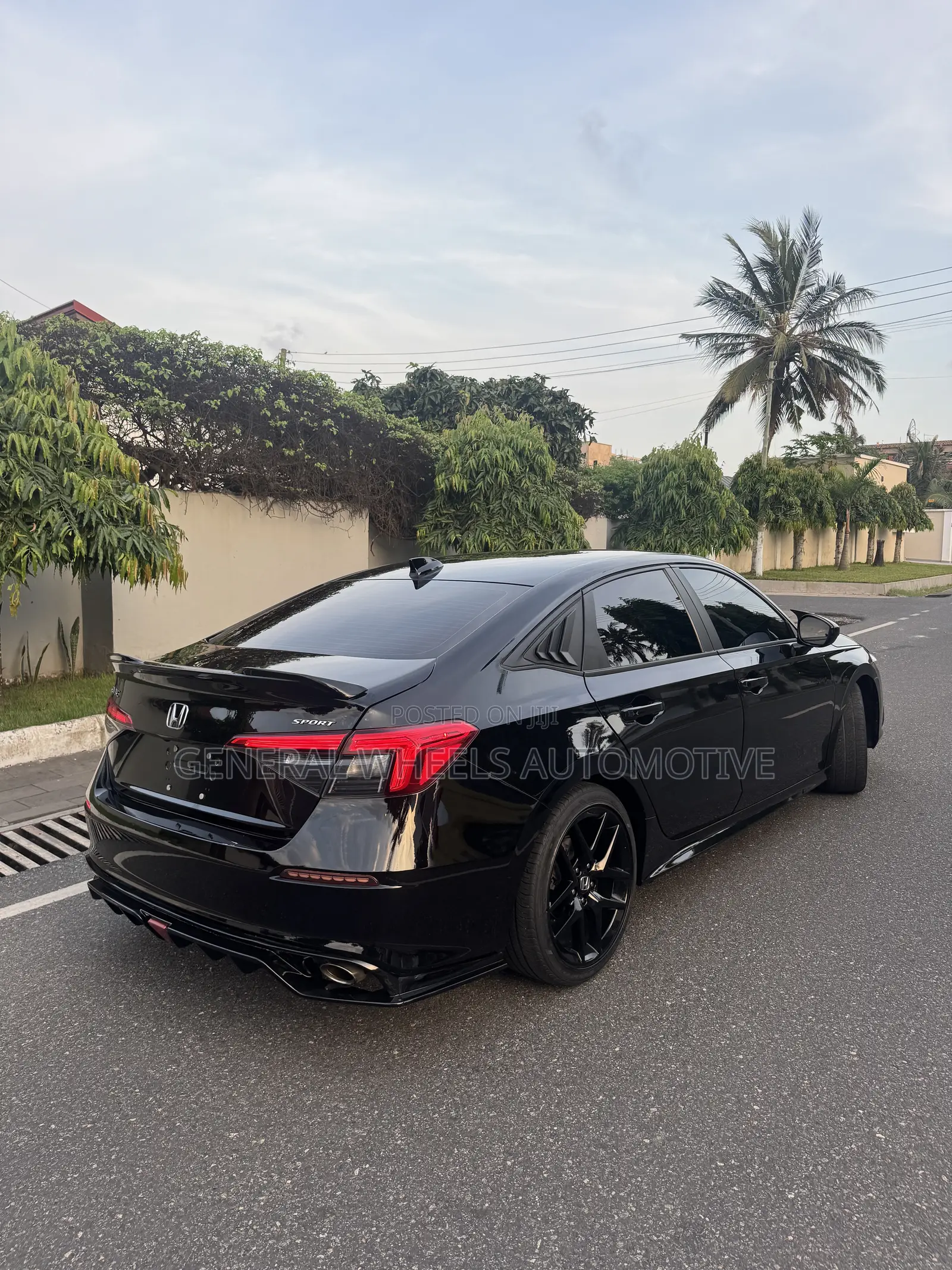 Honda Civic Sport CVT 2023 Black
