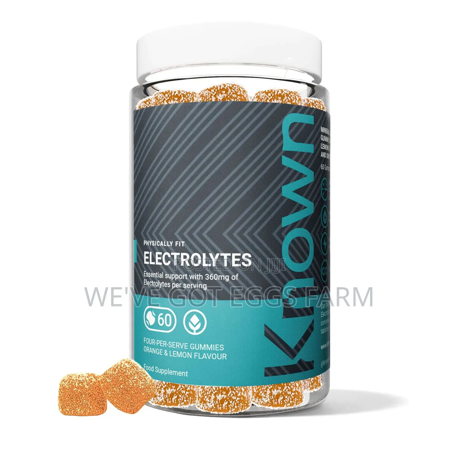 Known Electrolyte Gummies 360mg Gummies UK Imported Available Now