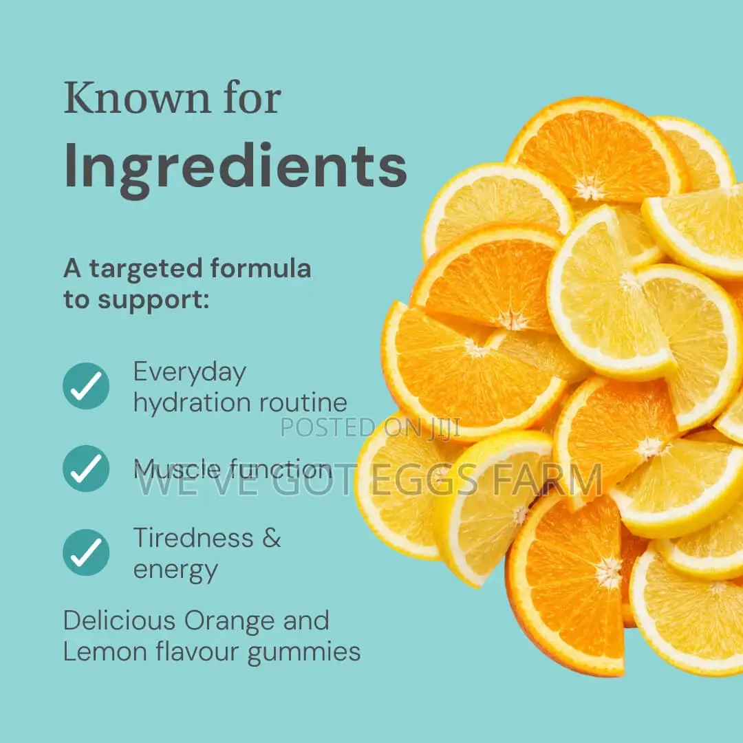 Known Electrolyte Gummies 360mg Gummies UK Imported Available Now