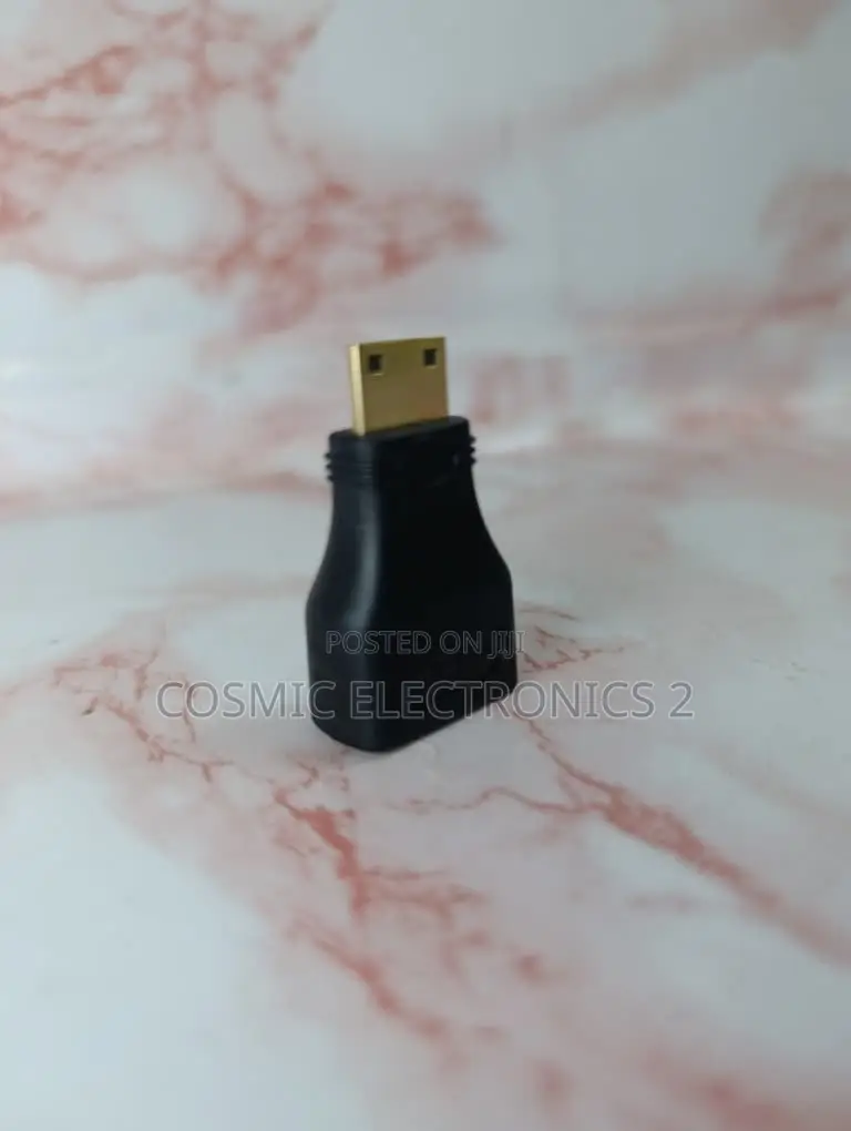 Mini HDMI Male to HDMI Converter Adapter – Ultra HD Display