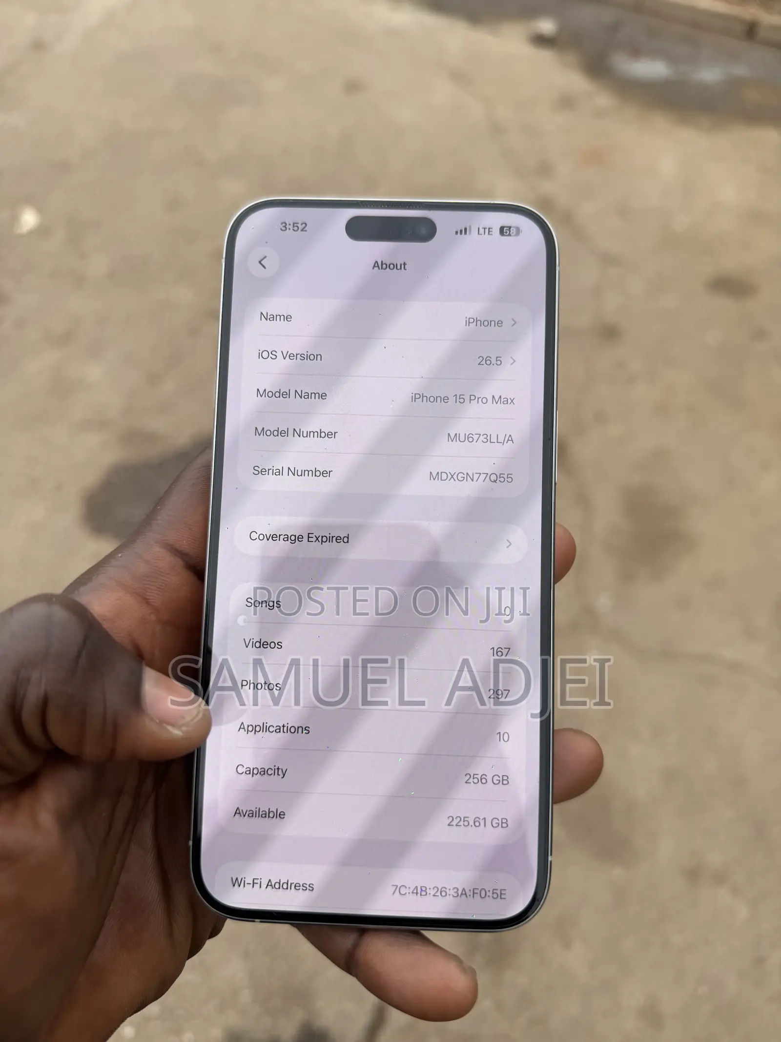 Apple iPhone 15 Pro Max 256 GB White