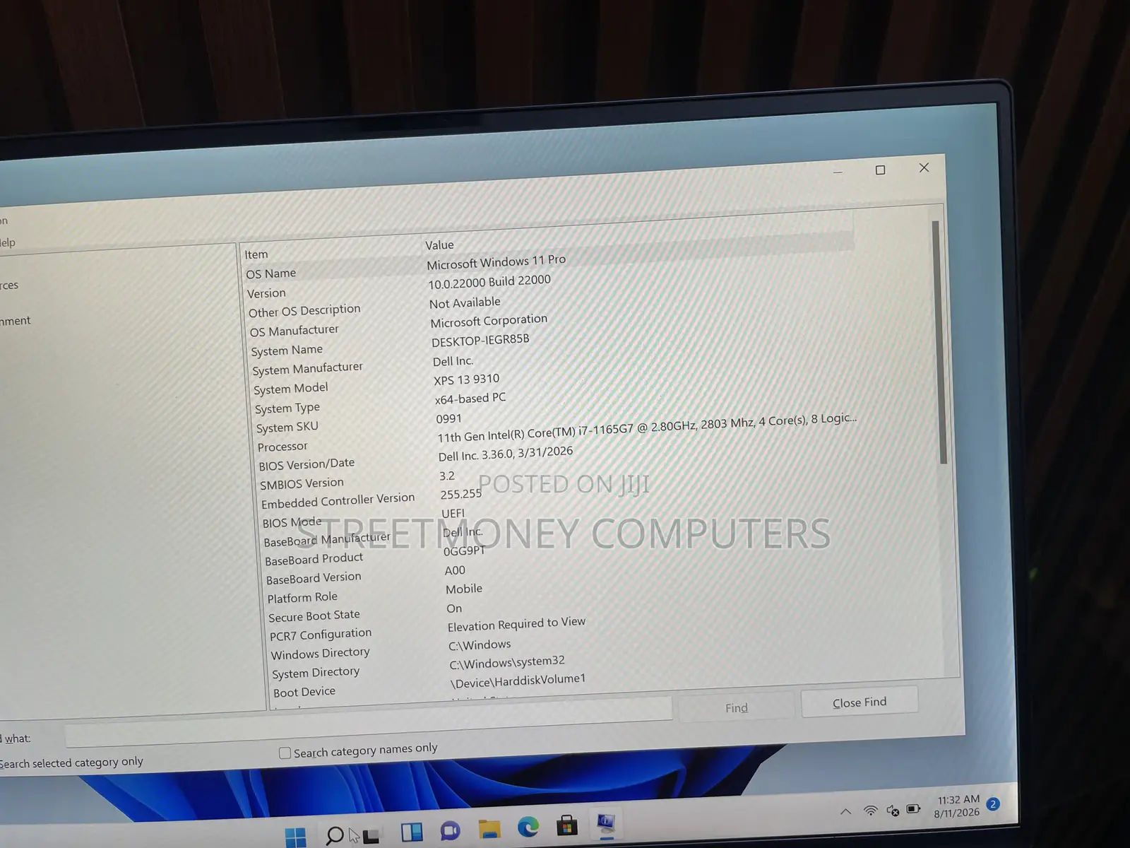 Laptop Dell XPS 13 9310 16GB Intel Core i7 SSD 512GB
