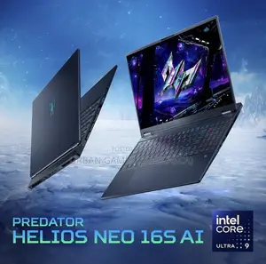 New Laptop Acer Predator Helios Neo 16 16GB Intel Core Ultra 9 SSD 1T