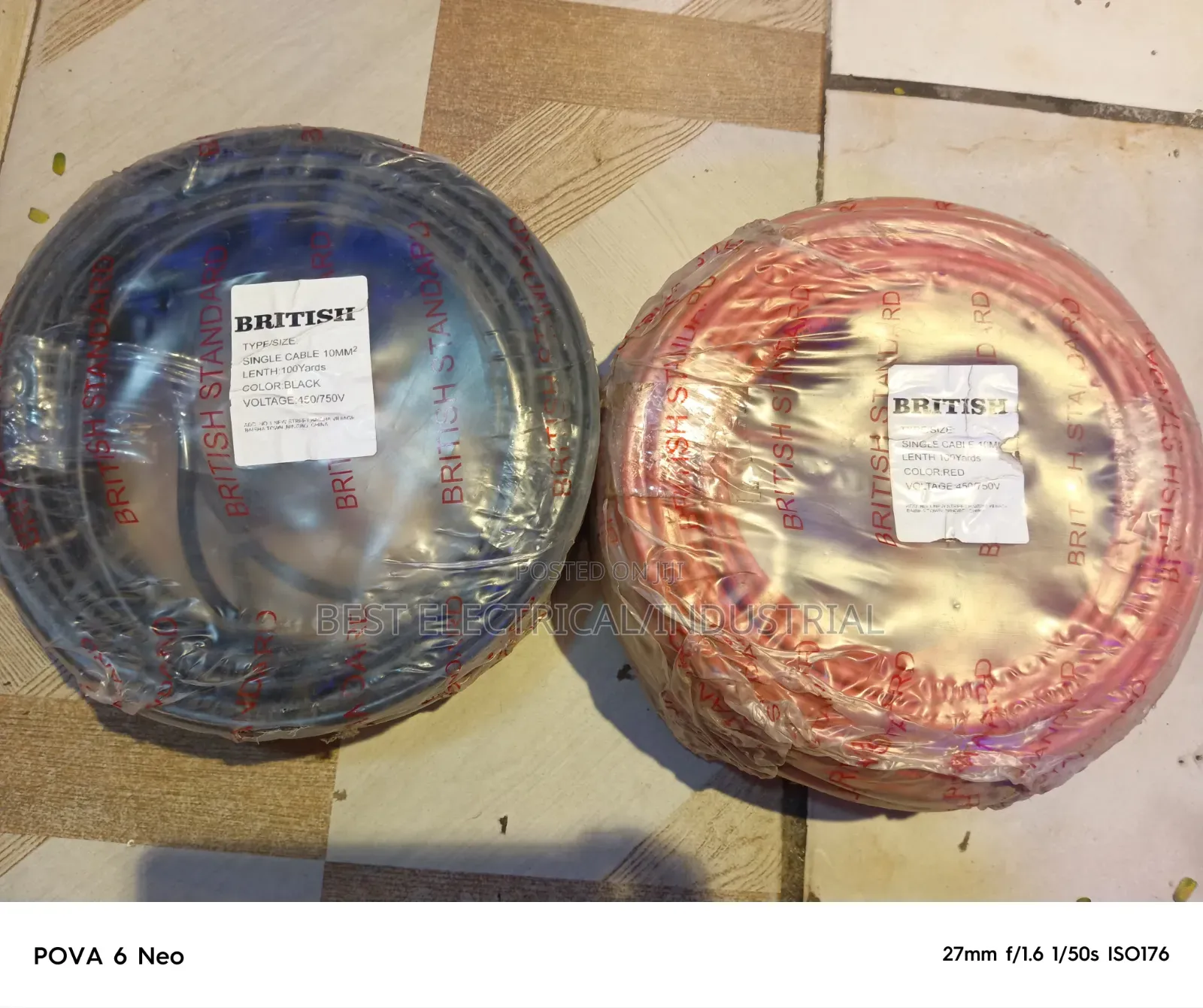 British Conduit Cable 10mm