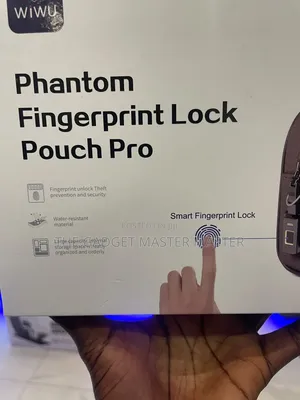 Wiwu Phantom Fingerprint Lock Pouch Pro Bag