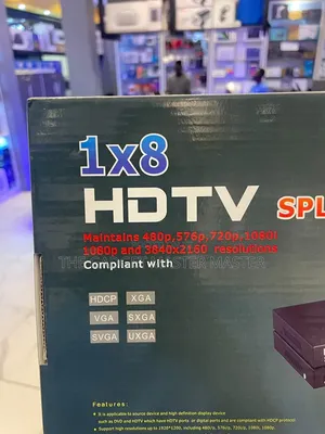 3d HDTV 1x8 Uhd Splitter