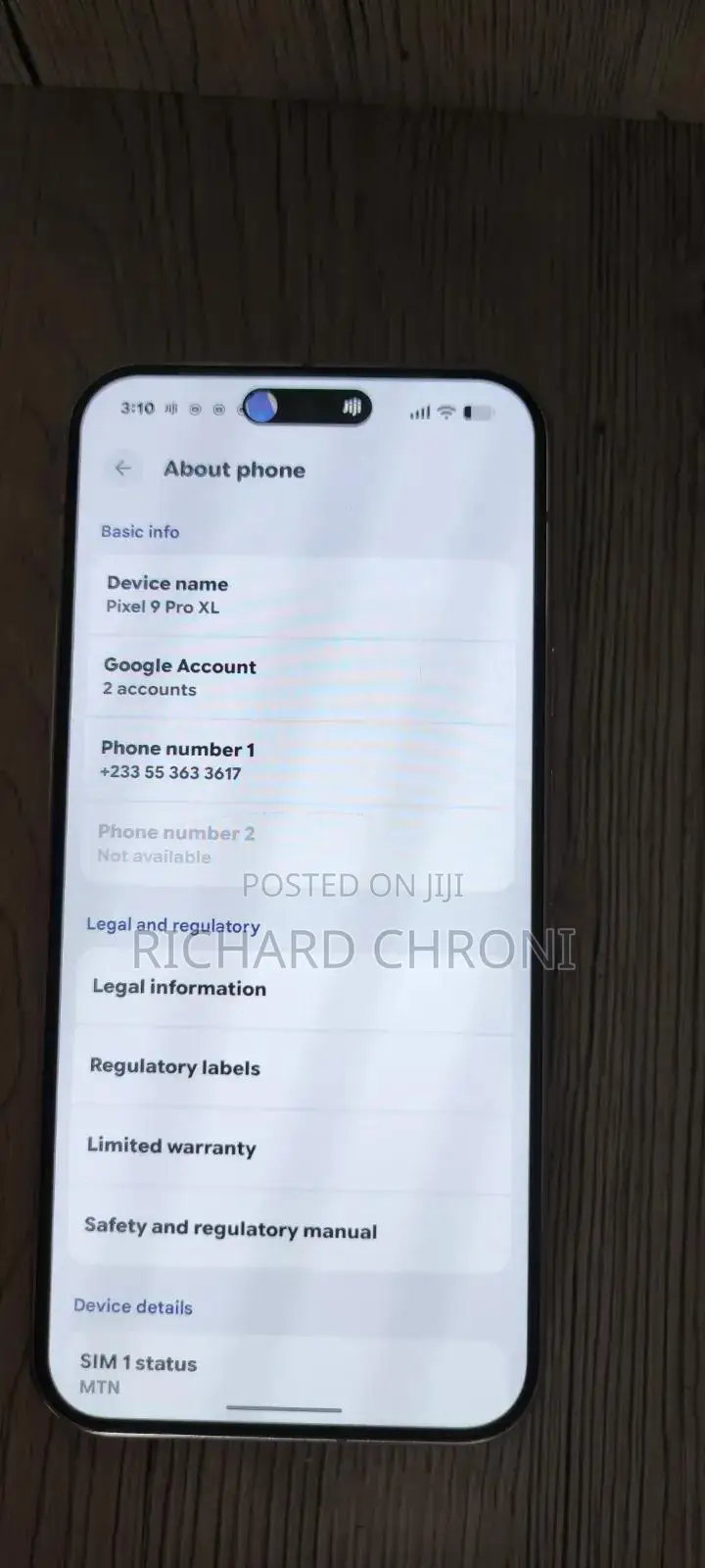 Google Pixel 9 Pro XL 256 GB Pink