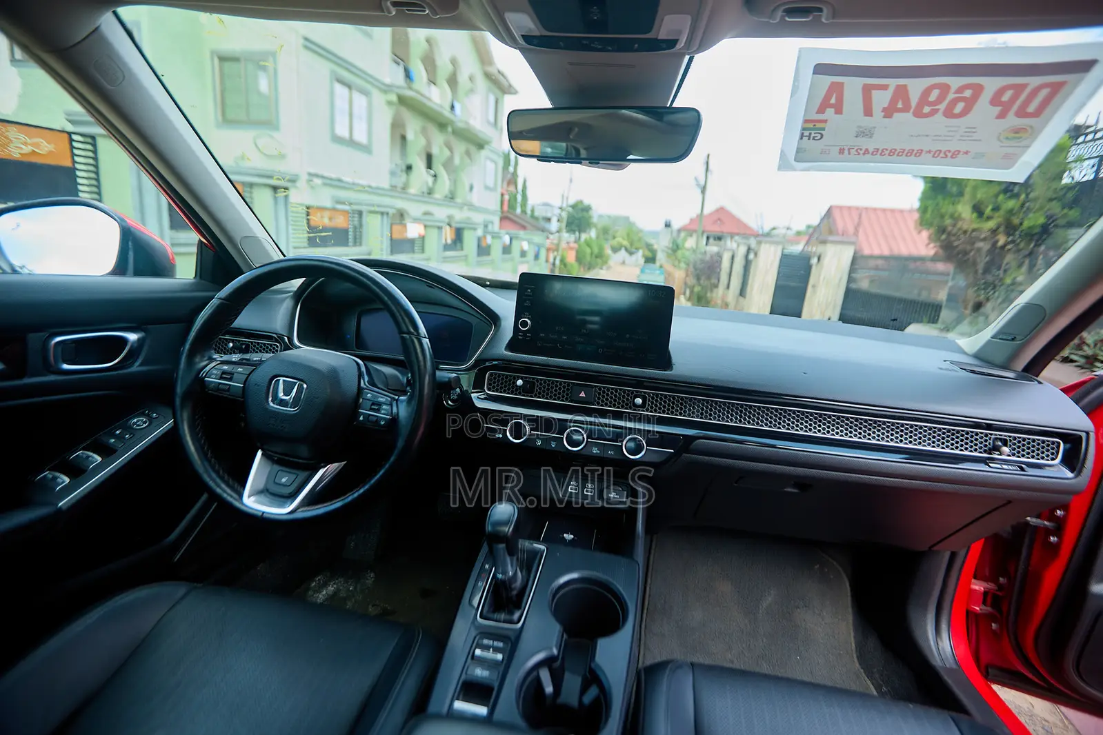 Honda Civic Touring CVT 2023 Red