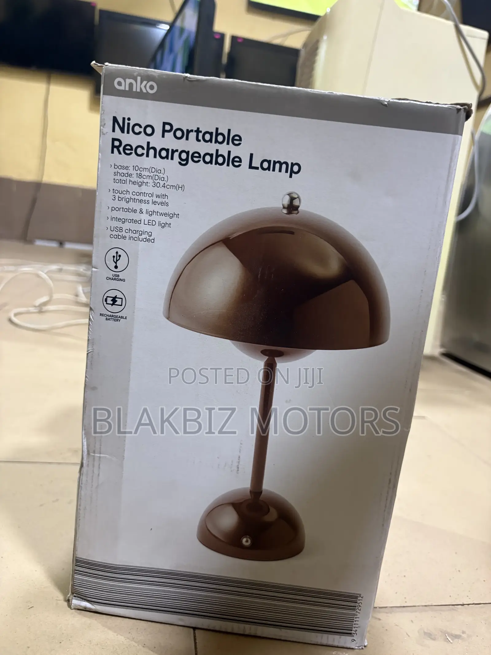 Anko Nico Portable Rechargeable Lamp