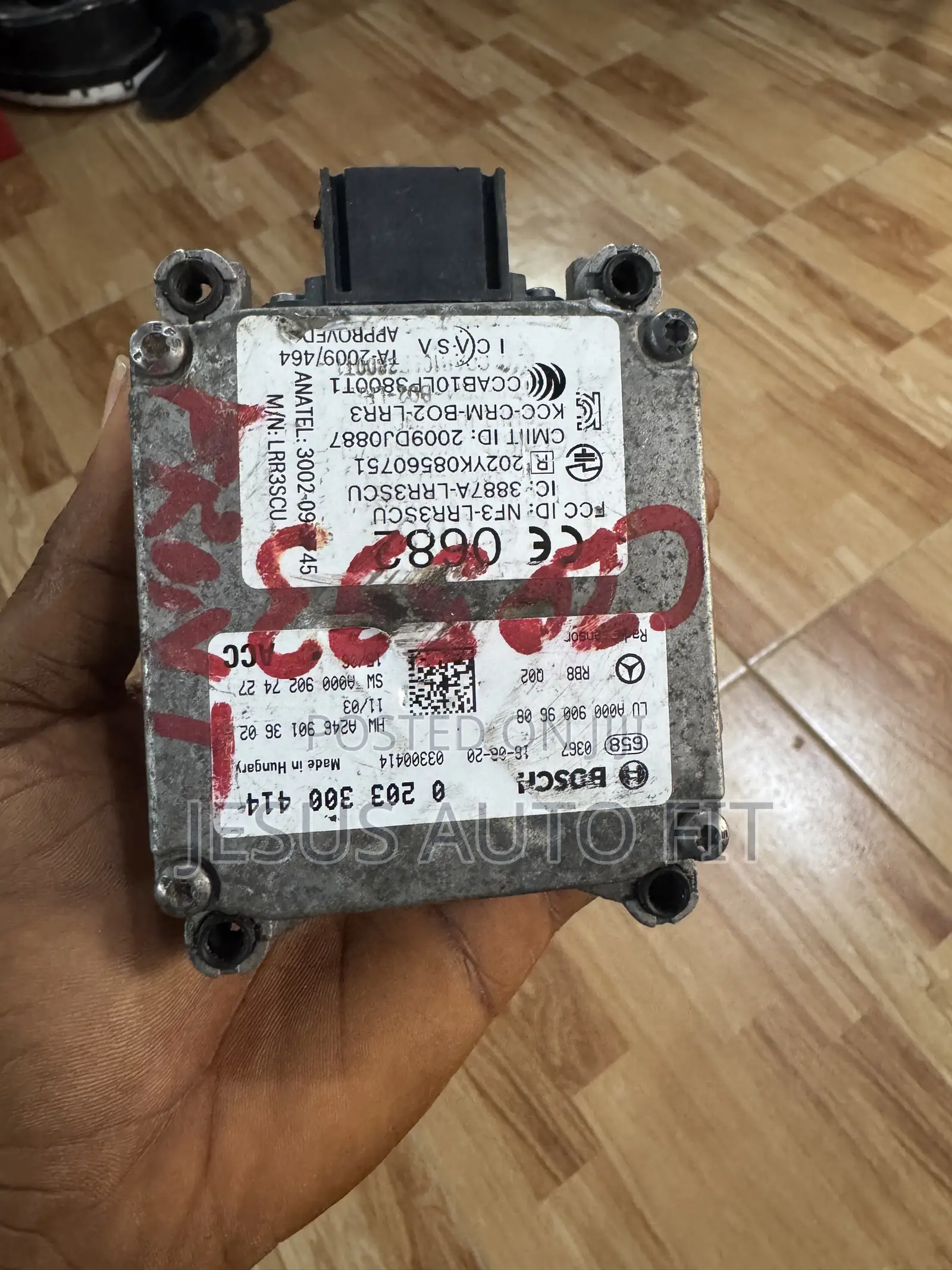 2012-2019 Mercedes-Benz GLC Front Radar Sensor (A)