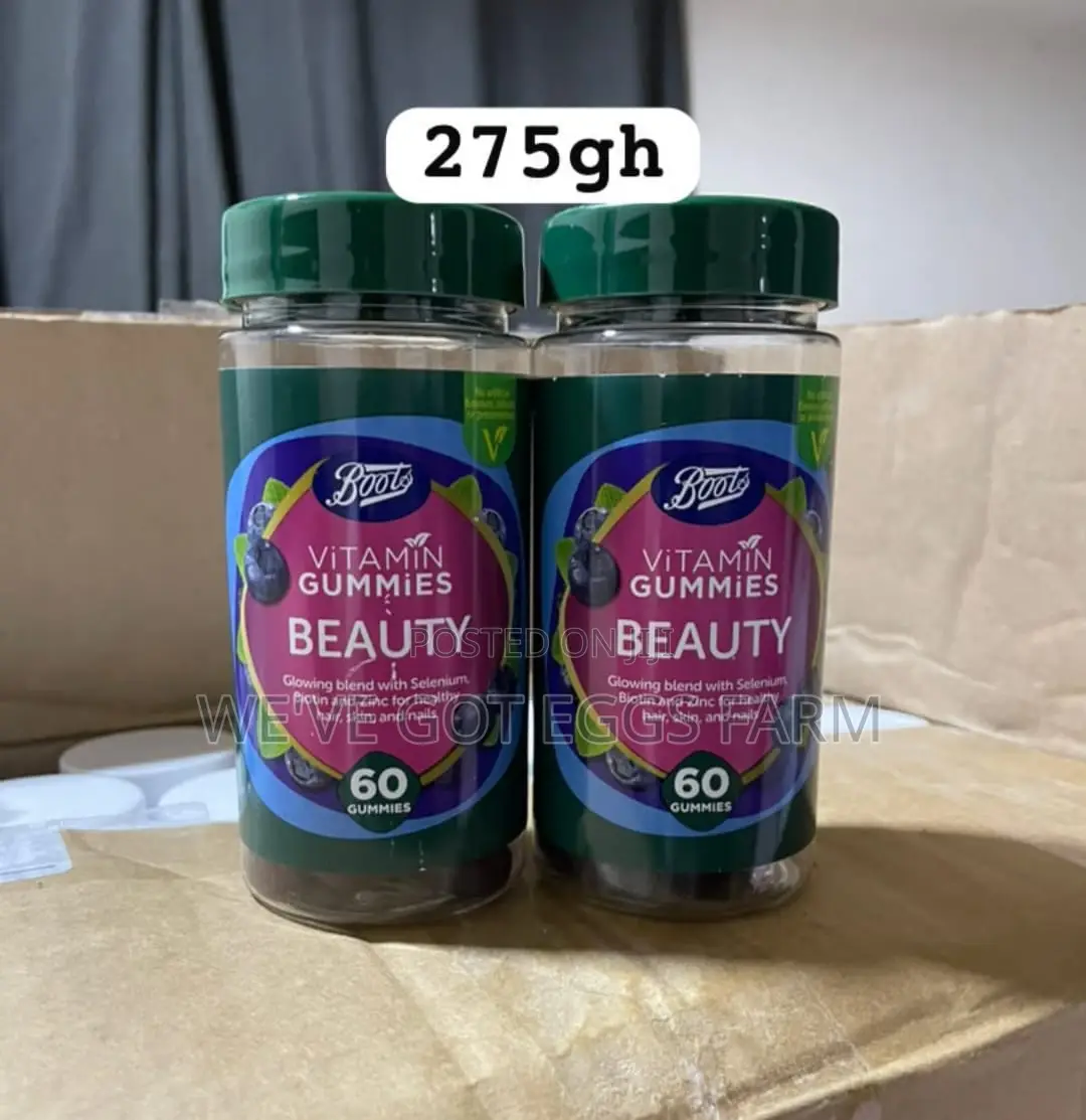 Boots Beauty Gummies for Hair Skin Nails UK Imported Available Now
