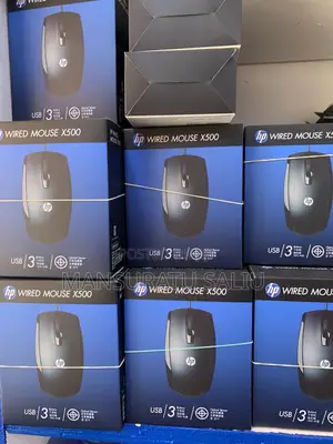 HP Wired Mouse X500
