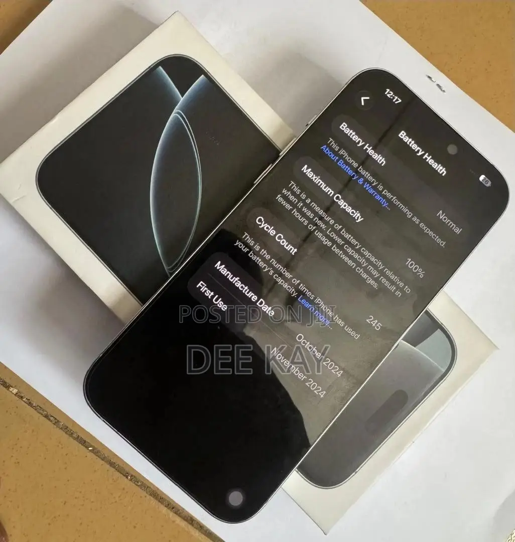 New Apple iPhone 16 Pro Max 512 GB Silver