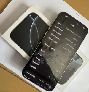 New Apple iPhone 16 Pro Max 512 GB Silver