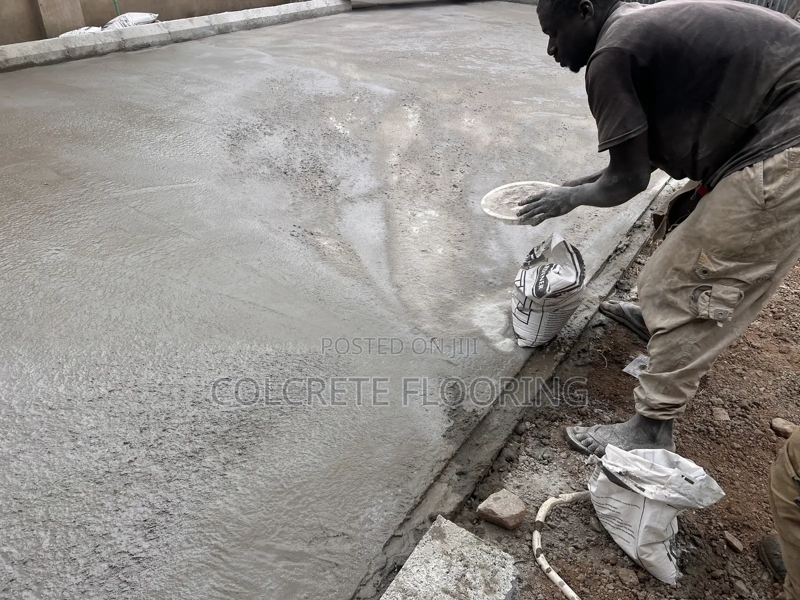 Grey Colour Hardener for Stamped Concrete