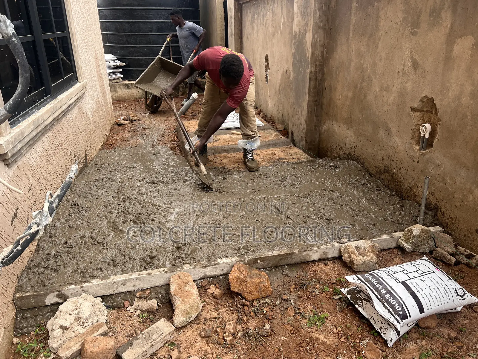 Grey Colour Hardener for Stamped Concrete