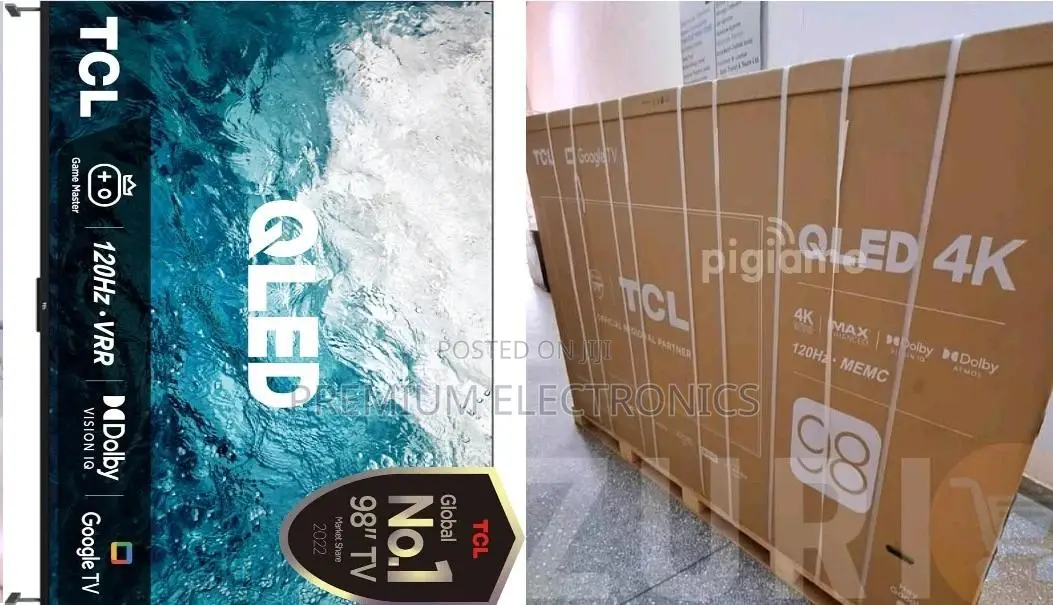 TCL 98" Modern Technology for a Modern Home Qled Pro Uhd TV 98p8k