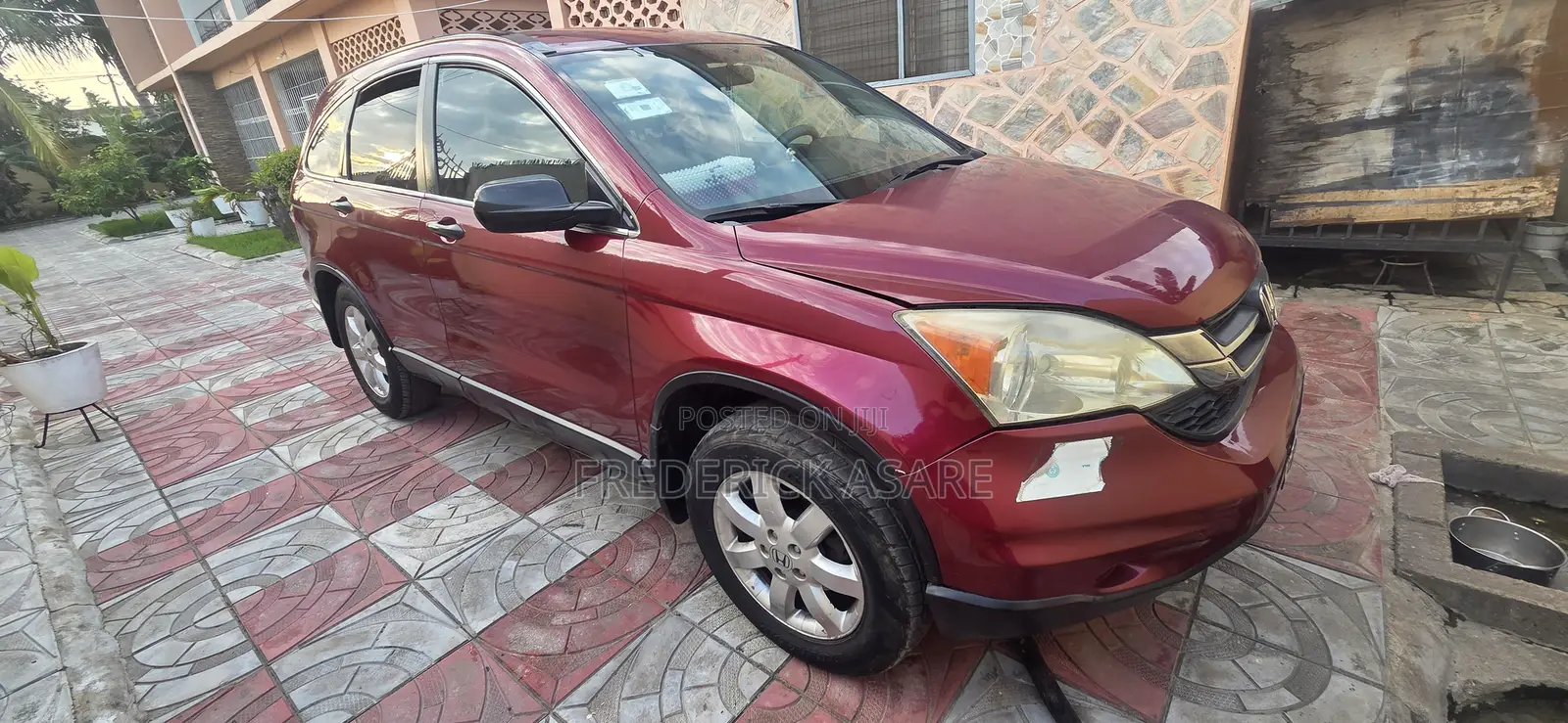 Honda CR-V EX 4dr SUV AWD (2.4L 4cyl 5A) 2010 Burgundy